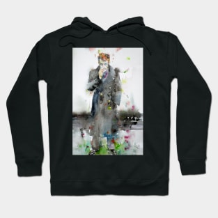 JAMES DEAN watercolor portrait .3 Hoodie